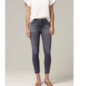 Citizens of Humanity Rocket, crop, mid-rise, skinny jeans